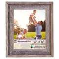 Barnwoodusa Rustic Signature Reclaimed 4x6 Picture Frame (Nat. Weathered Gray) 672713210917
